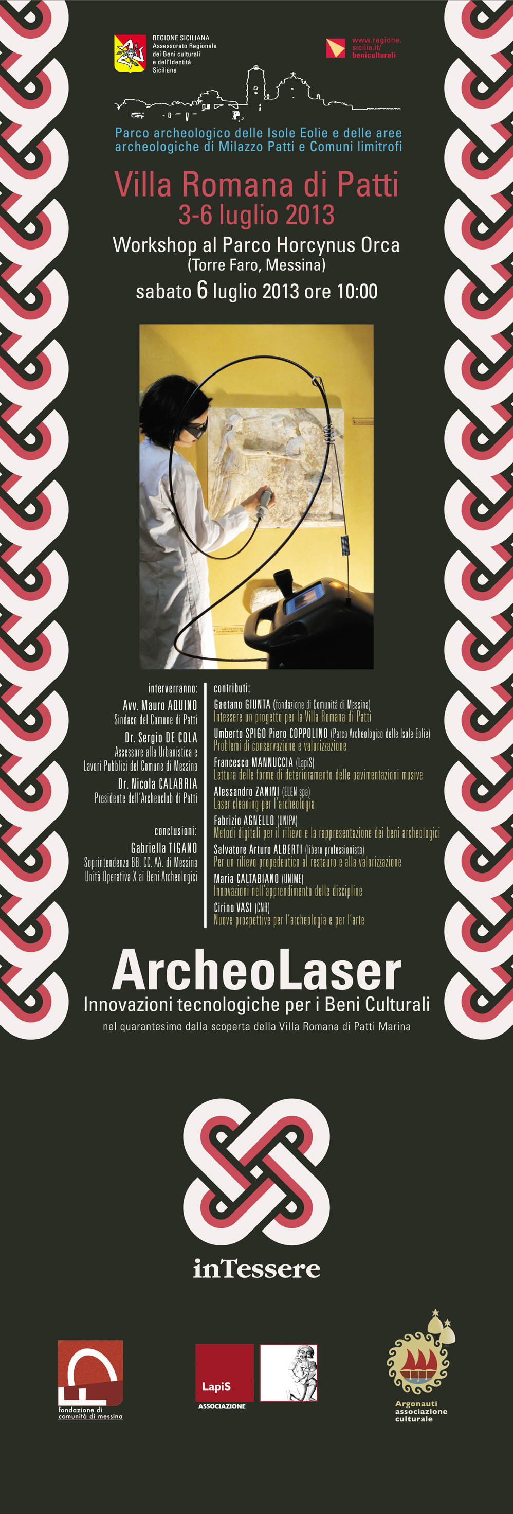 ArcheoLaser locandina