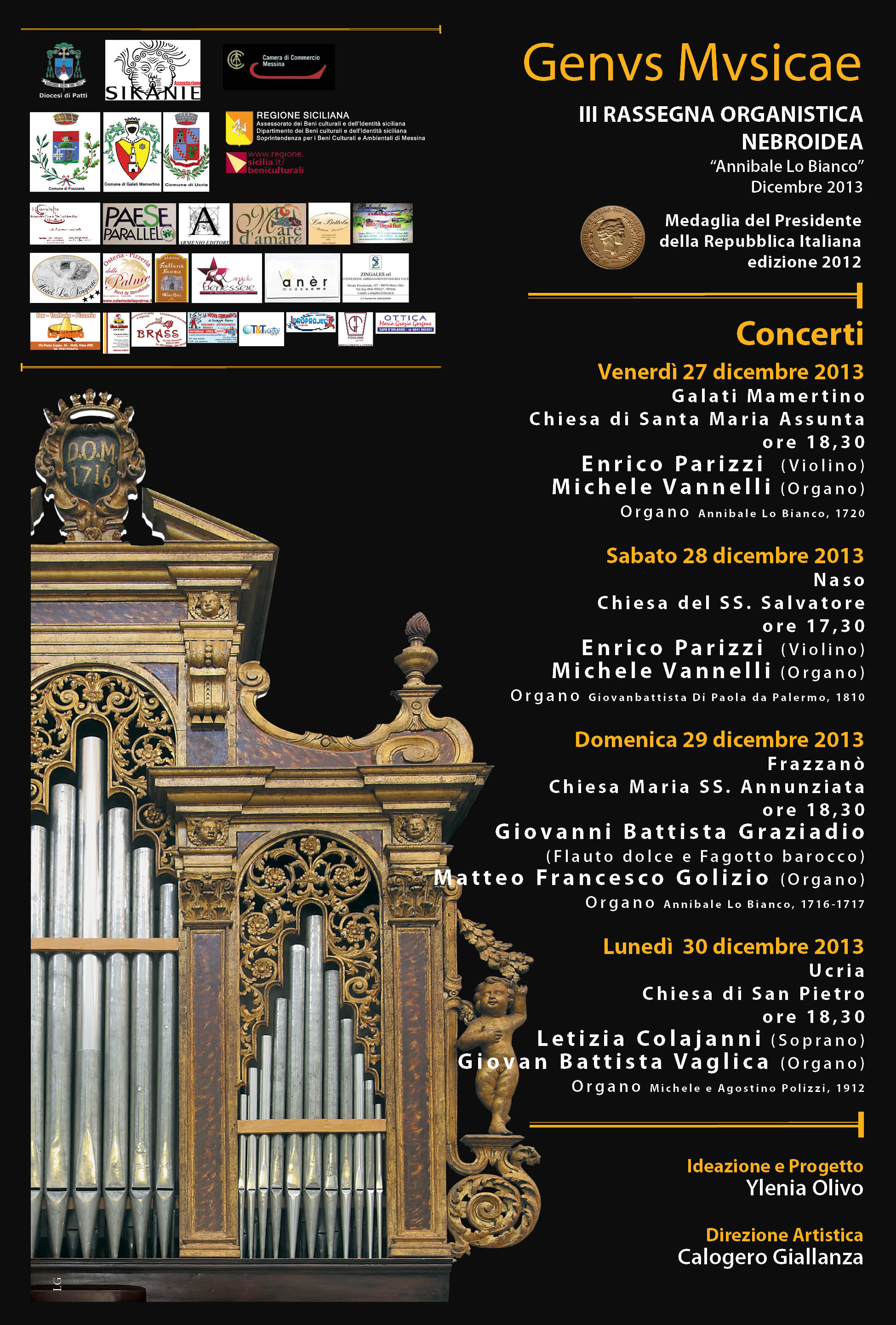 LOCANDINA GENUS MUSICAE