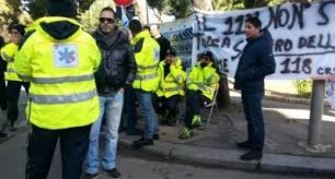 118 protesta operatori