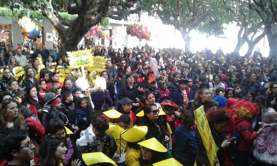 Isola pedonale carnevale