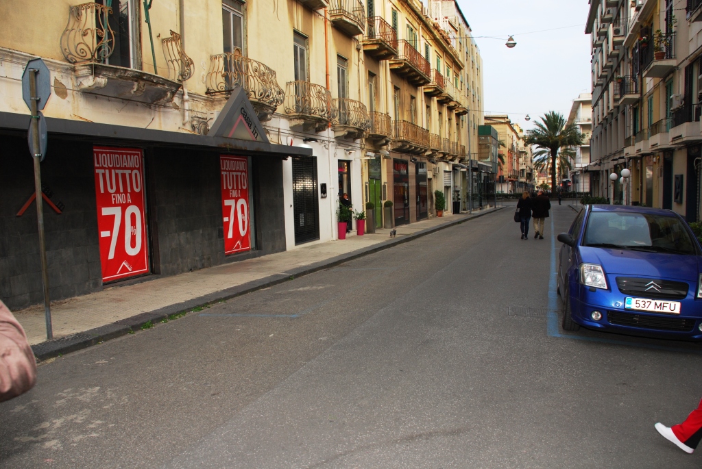 Protesta Negozi Isola pedonale