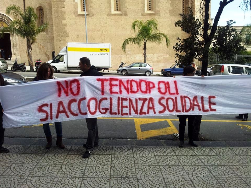 protesta no tendopoli