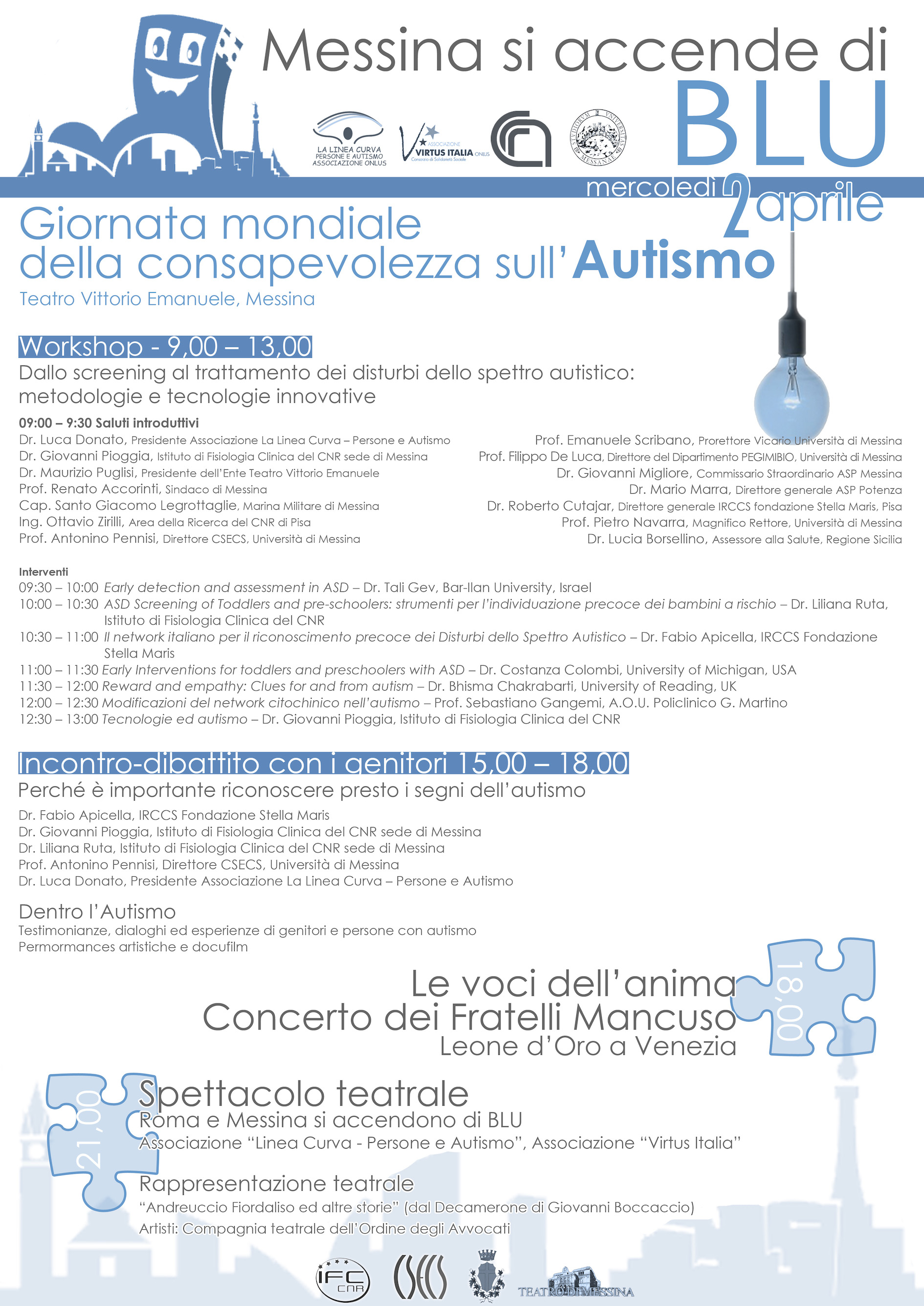 Locandina Messina Blu