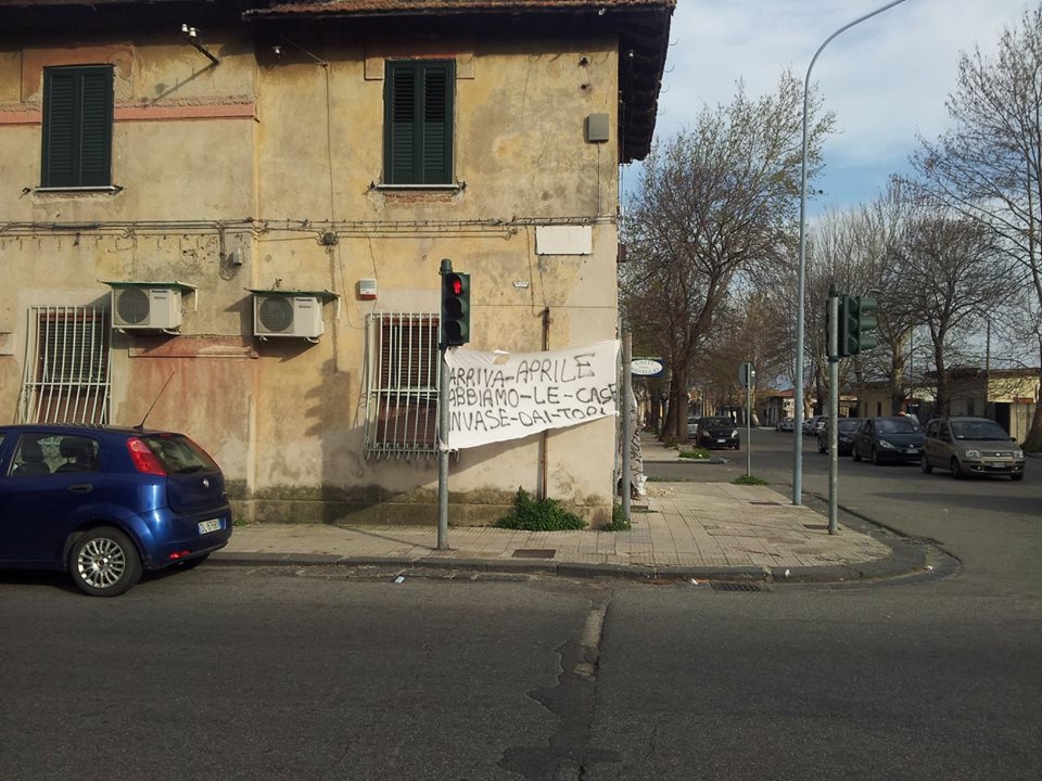 Protesta Fondo Sacca aprile 2014