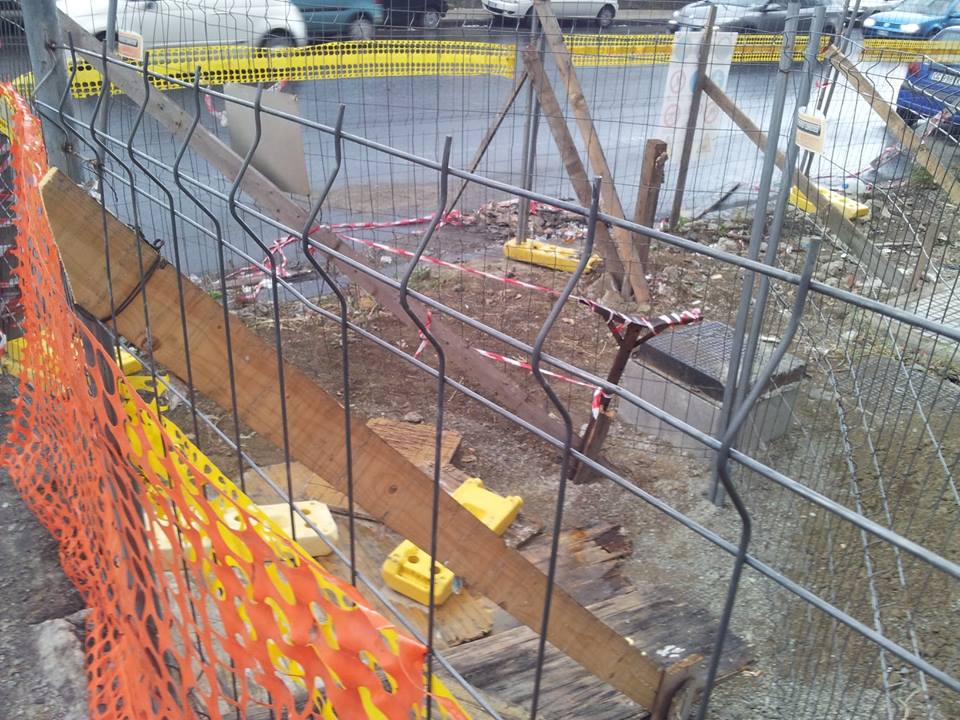 area bomba via Taormina