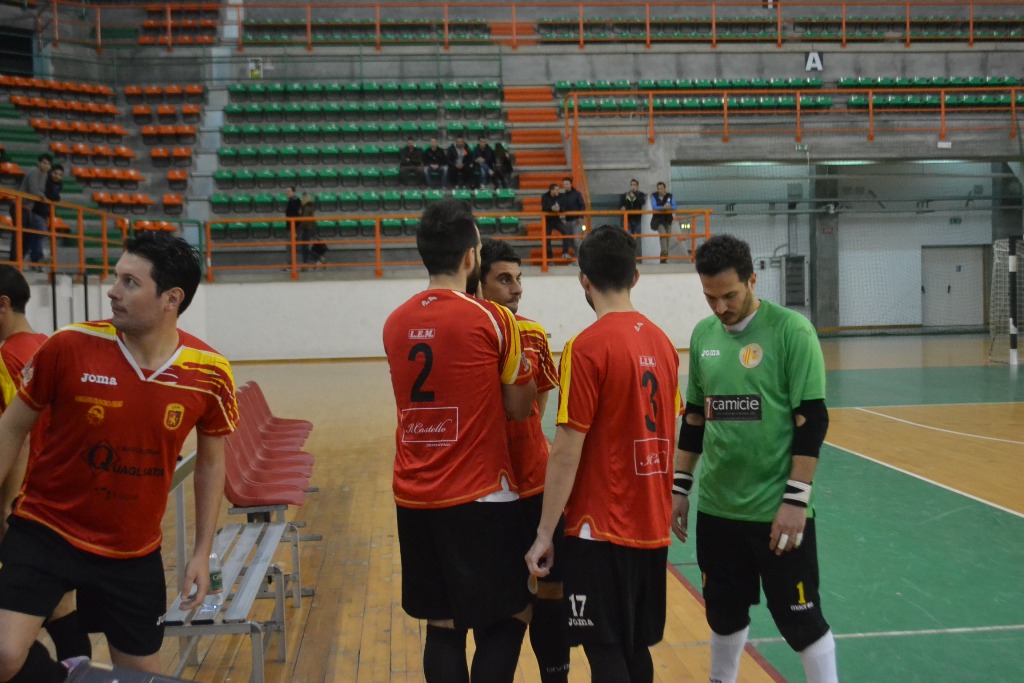 Giocatori Futsal Peloro Messina