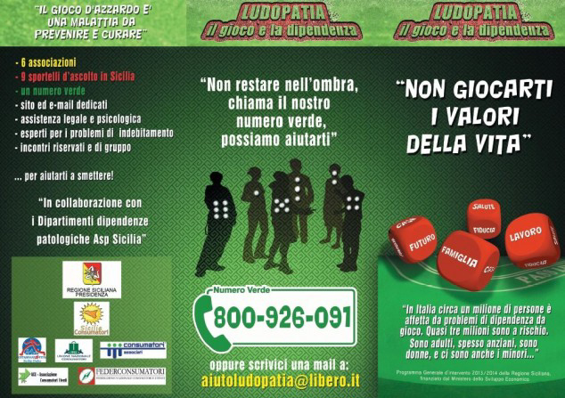 progetto ludopatia