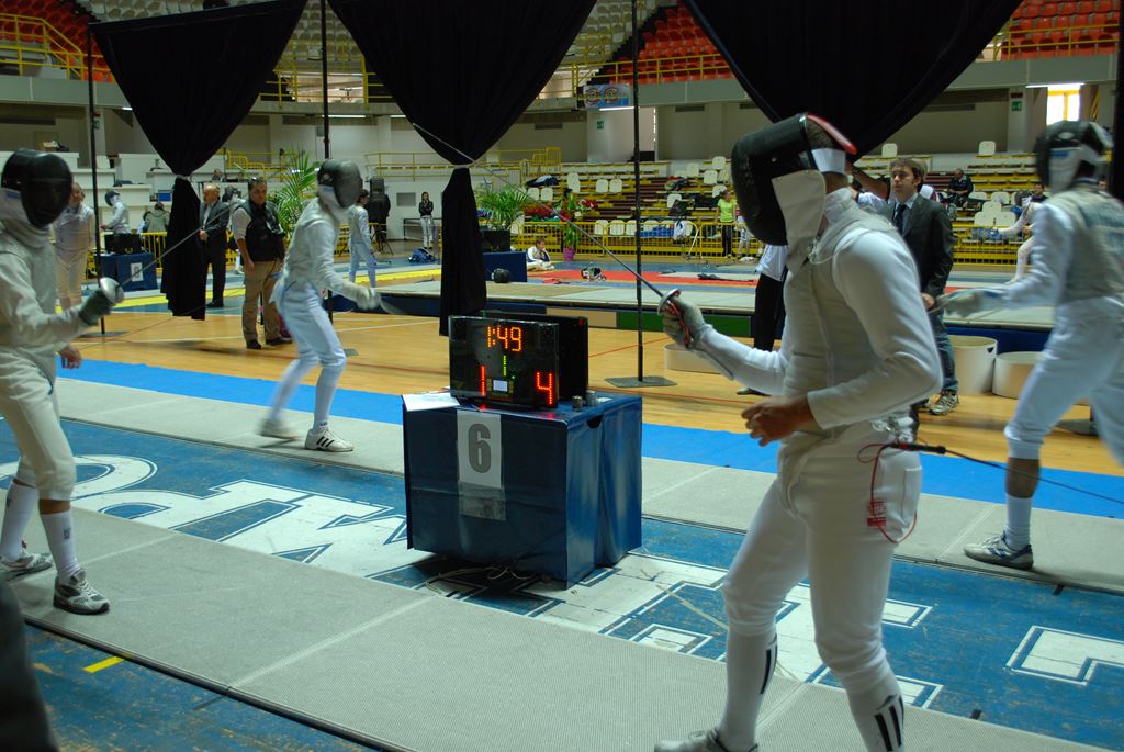 Letterio Cutugno in gara