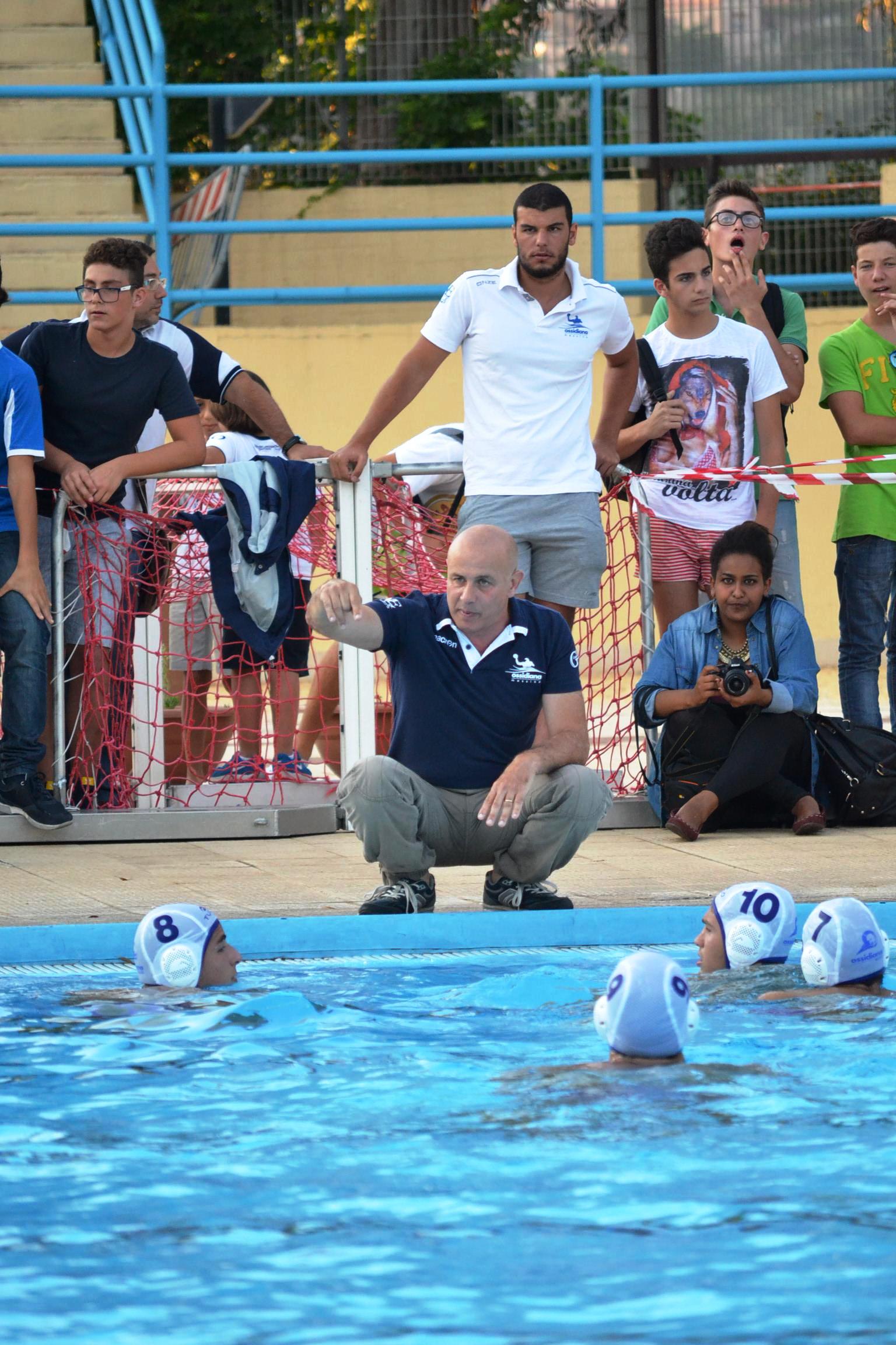 Nicola Germanà allenatore OSSIDIANA