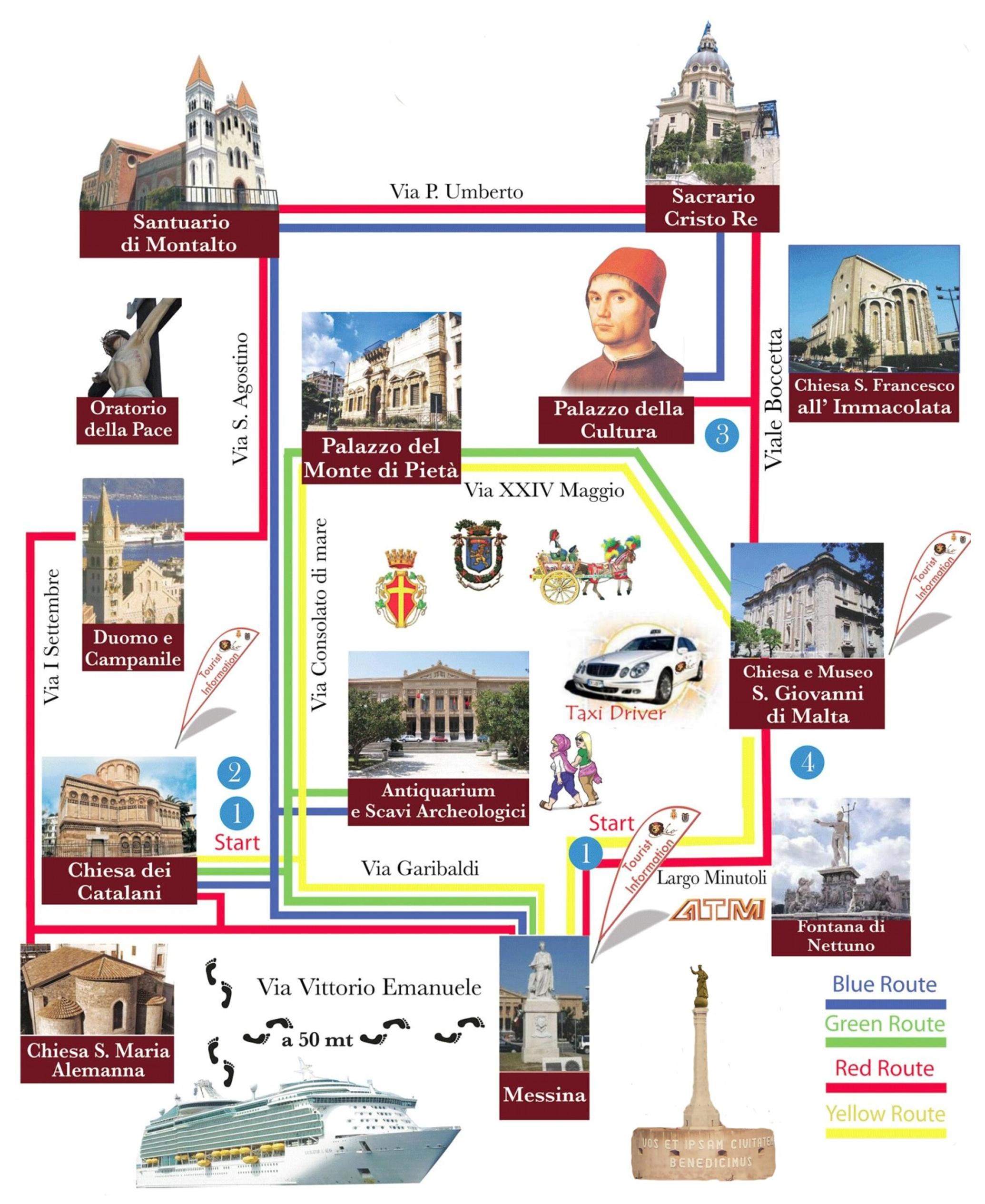 Itinerari turistici messina