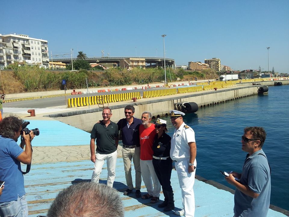 Approdi Tremestieri inaugurazione seconda invasatura