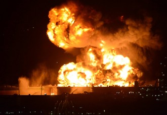 incendio raffineria
