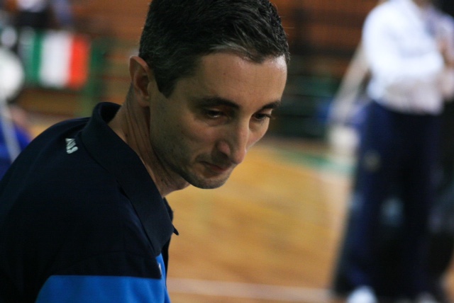 CLAUDIO MANTARRO COACH EFFE VOLLEY S. TERESA