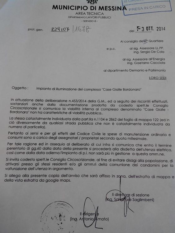 illuminazione case gialle