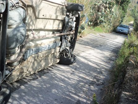 incidenet in Via Giudeo San Saba 001