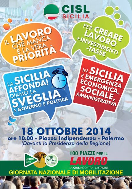 mobilitazione Cisl