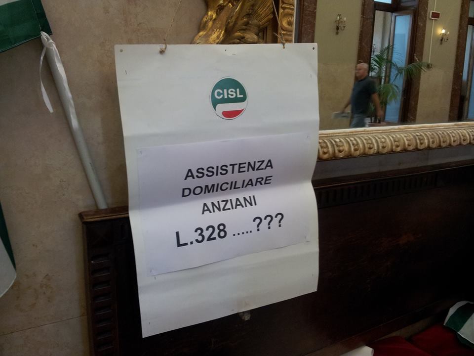 cartello assistenza domiciliare