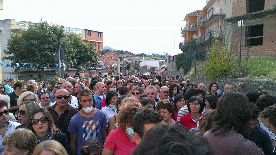 manifestazione raffineria ottobre 2014