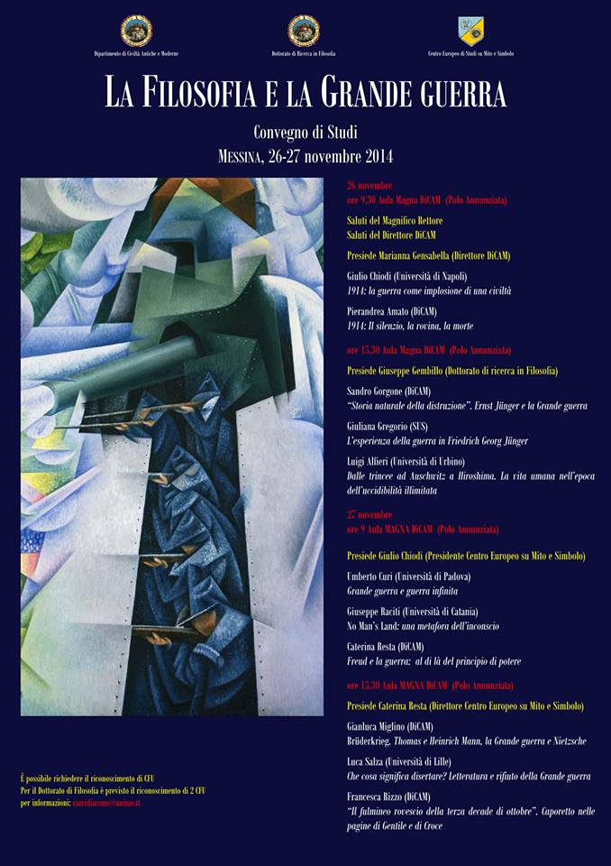 convegno prima guerra mondiale