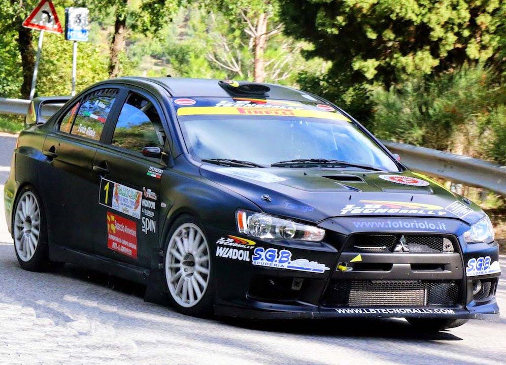 Totò Riolo Mitsubishi Lancer Evo X