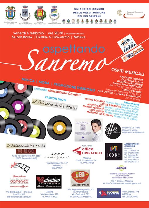 Locandina Aspettando Sanremo