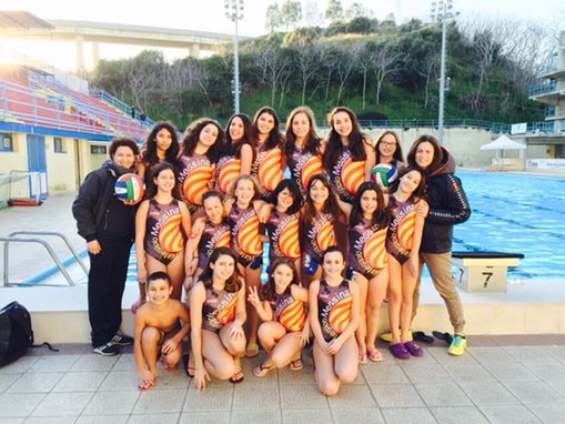 UNDER 13 MINIPALLANUOTO CON I TECNICI CREA E SABATINI