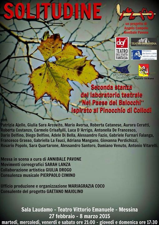 locandina spettacolo Solitudine