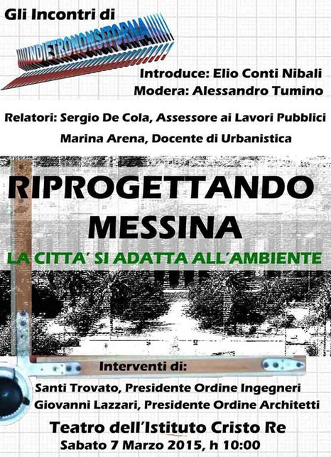 locandina evento riprogettando messina