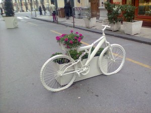 isola pedonale dei mille per eco