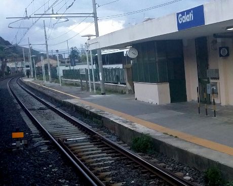 Stazione di Galati - metroferrovia Giampilieri-Messina