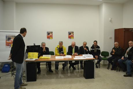 Un momento della conferenza stampa