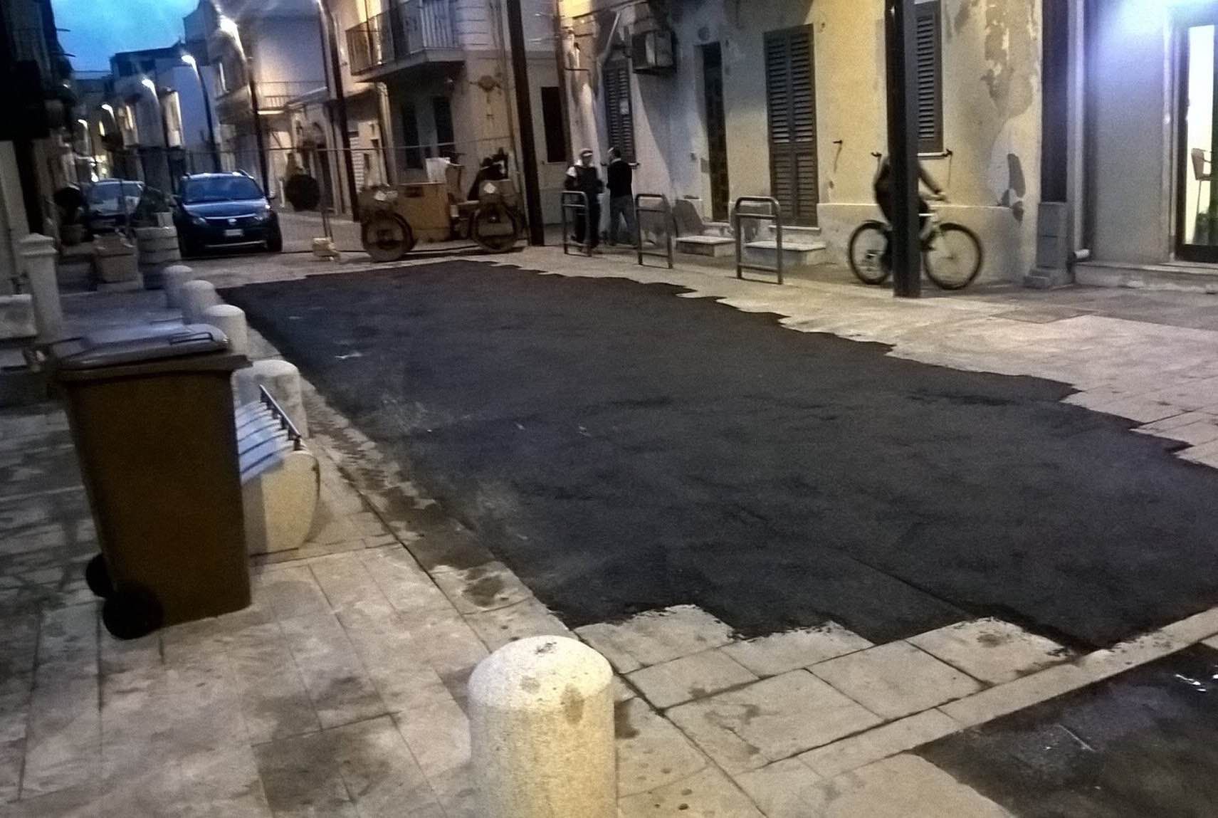 torre faro bitumazione