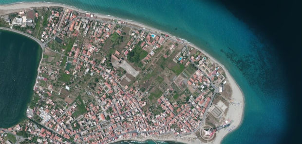 torre faro dall'alto