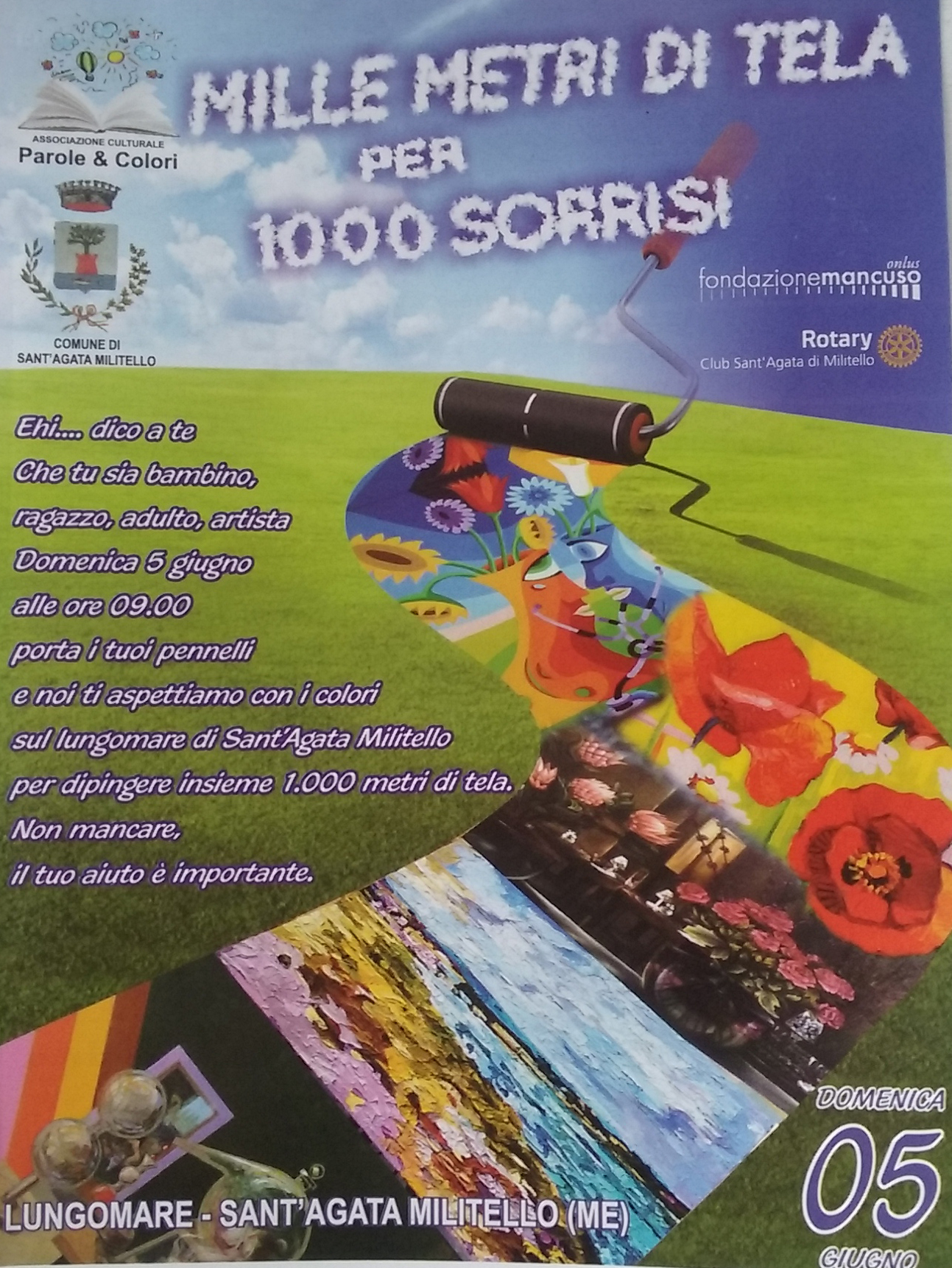 foto mille metri tela