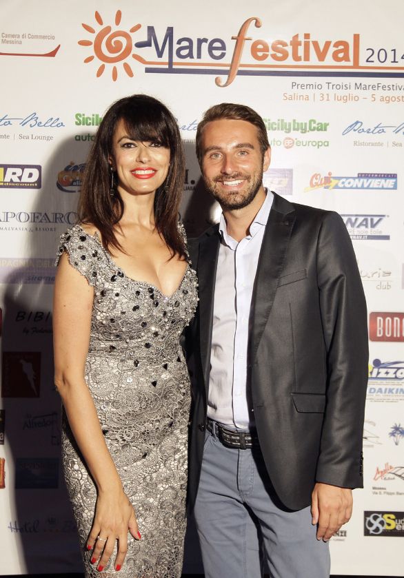Maria Grazia Cucinotta e Massimiliano Cavaleri