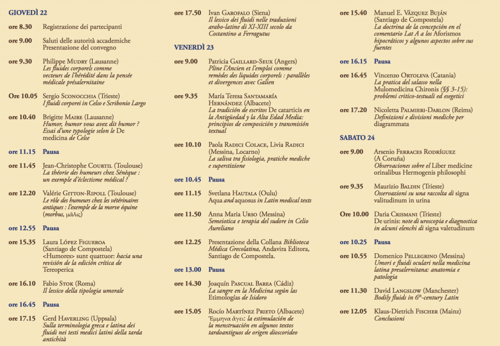 programma XII convegno