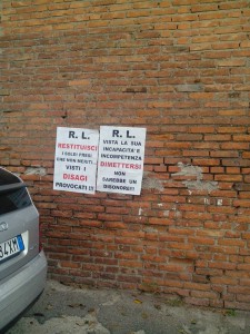 cartelli, Lisi Messinambiente