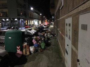 rifiuti centro città