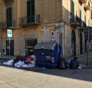 rifuti centro citta