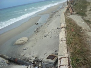 Fuoriuscita fogna Acqualadrone depuratore 006