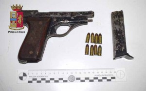 armi sequestrate pistola