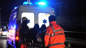 ambulanza di sera operatori nuovo